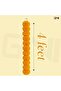PHOOL MALA ORANGE 4 FEET 5PC - 3