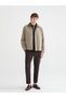 Southblue Velvet Shirt Collar Men's Jacket - 2