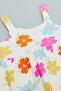 Floral Strappy Fit & Flare Dress - 3