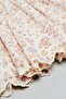 Floral Print Fit & Flare Dress with Crew Neck and Flutter Sleeves - 3