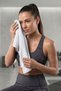 155 Grams Sweat-Absorbing Athlete Towel for Sports Fitness Training Gym Boxing 1 Piece Cotton 30X100 - 2