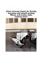 3-in-1 gold clothes hanger with mirror, hooks, basket & wheels – space-saving 80cm wardrobe stand. - 6