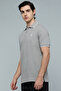 Logo Detail Polo T-Shirt with Short Sleeves - 2