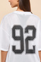 Logo Detail Active T-Shirt With Crew Neck and Short Sleeves - 6