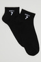 3 Pack Patterned Ankle Socks - 4