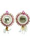 SHUBH LABH HANGING SMALL PINK 2PC