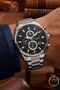 Men's Wristwatch Stainless Case Strap All Functions Active Daily Use Suitable 5 Atm