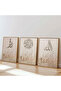 3 Piece Wooden Framed Living Room Hall Kitchen Islamic Painting Set Set3552 - 2