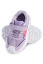 Solid Sneaker Shoes With Velcro Closure - Purple - 7