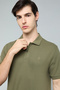 Solid Polo T-Shirt with Short Sleeves - 6