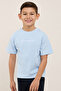 Embroidered T-Shirt with Crew Neck and Short Sleeves
