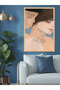 Easy Come Easy Go Love Themed One Piece Wooden Framed Painting - 3