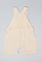 Solid Top and Embroidered Romper - 3