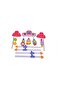 - Baby Play Gym Activity Center With Hanging Toys - Blue/Pink - 7