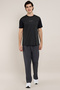 Print Detail T-Shirt with Crew Neck and Short Sleeves - 2