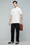 Textured Polo T-Shirt with Short Sleeves - 3