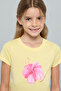Graphic Print T-Shirt with Crew Neck and Short Sleeves - 3