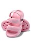 Back Strap Solid Color Clogs - Pink - 6