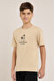 Printed T-Shirt with Crew Neck and Short Sleeves - 3