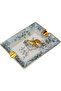 Ceramic Cigar Ashtray for 2 Cigars Holder, Cheetah Pattern Tray Design Decoration Cigar Ashtray Set - 2
