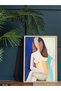 Oil Painting Appearance of a Woman Figure One Piece Wooden Framed Painting - 4