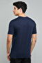 Typography Print T-Shirt with Crew Neck and Short Sleeves - 6