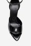 Women's Pointed Open Toe Ankle Strap Stiletto Vegan Leather Zy 4155 - 2