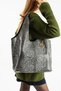 Clk Zd344-2 Women's Shoulder Bag Black Snake - 3