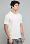 Textured Polo T-Shirt with Short Sleeves - 5