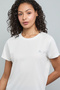 Logo Detail Active T-Shirt with Crew Neck and Short Sleeves - 5