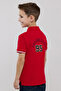 Embroidered Polo T-Shirt with Short Sleeves - 6