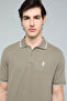 Logo Detail Polo T-Shirt with Short Sleeves - 4