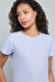 Logo Detail Active T-Shirt with Crew Neck and Short Sleeves - 2