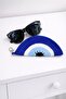 Nazar Boncuk Patterned Bag Charm Special Design Handcrafted Glasses Case - 3