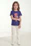 Girl's T-Shirt Short Sleeve Printed B1 - 2