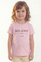Girl's T-Shirt Short Sleeve Printed B6