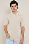 Solid Polo T-Shirt with Short Sleeves