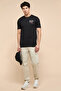 Printed T-Shirt with Crew Neck and Short Sleeves - 2