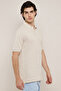 Solid Polo T-Shirt with Short Sleeves - 5