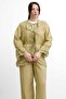 Molly Nelly Women's Baby Collar Lined Voile Set - 4