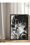Target One Piece Black Wooden Framed Painting - 4