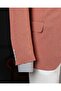 Italian Style Slim Fit Mono Collar Men's Single Jacket Camel T14307 - 6