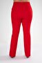 Women's Plus Size Women's Pocket Trousers Red - 7