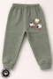 Unisex Baby Combed Organic Cotton Random Printed 6-18 Months Cuffed Baby Pants 6-Piece Single Bottom - 7