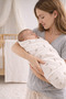 Muslin Baby Blanket 120 cm X 120 cm – Soft Bunny Patterned 100% Cotton Multi-Purpose Blanket - 4