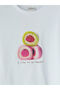 Esvab • Modern & Distinctive Zero Roba Collar Printed Girls' T-Shirt - 4
