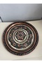 Special Engraved Copper Tray 36 cm - 3