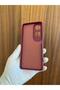 Oppo A60 Inside Velvet Silicone Phone Case (Burgundy Color) - 6
