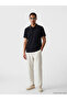 Beige Standard Fit Pleated Men's Trousers