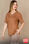 Women's Viscose Pajama Set Summer Lightweight Breathable Fabric Kiss Patterned Relaxed Cut Pajama Set 12687 - 2